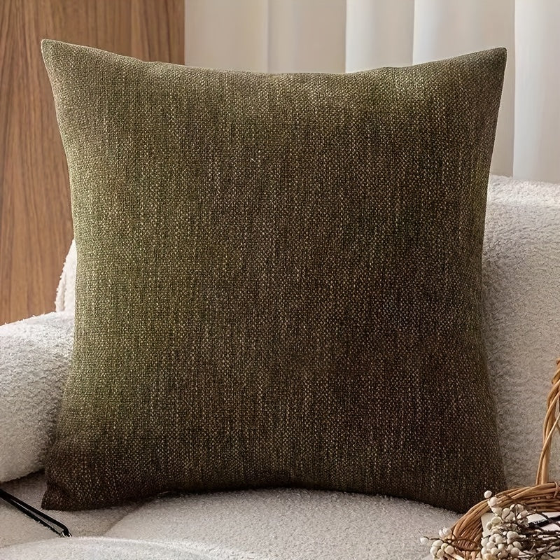 Luxury Woven Cushion Cover – Elegant Design with Contrasting Edge. 45x45cm